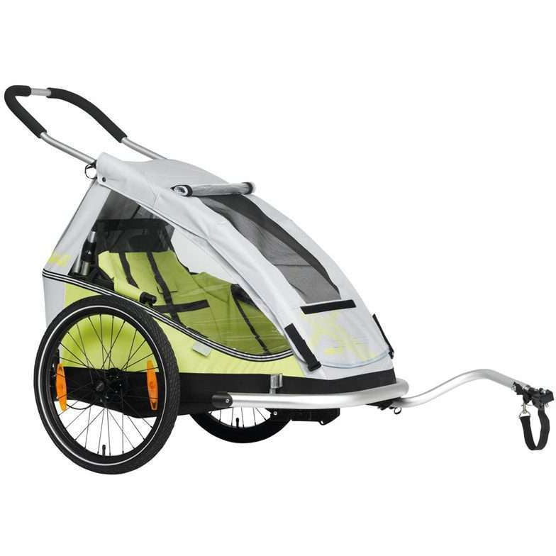 Fietskar XLC Mono 1 Kind Zilver/Groen Fietskar XLC Mono 1 Kind Zilver/Groen
